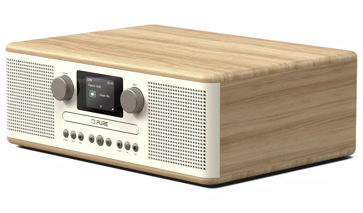 Pure Classic C-D6 DAB+/FM Radio/Bluetooth - Oakwood