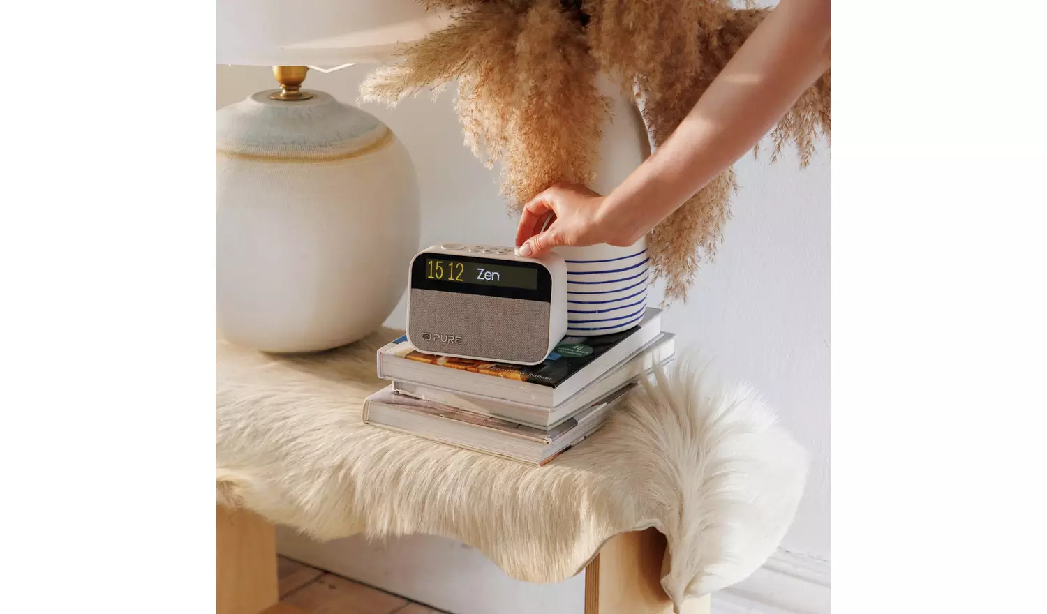 Pure Moment Digital DAB+/FM Radio/Bluetooth Radio - White