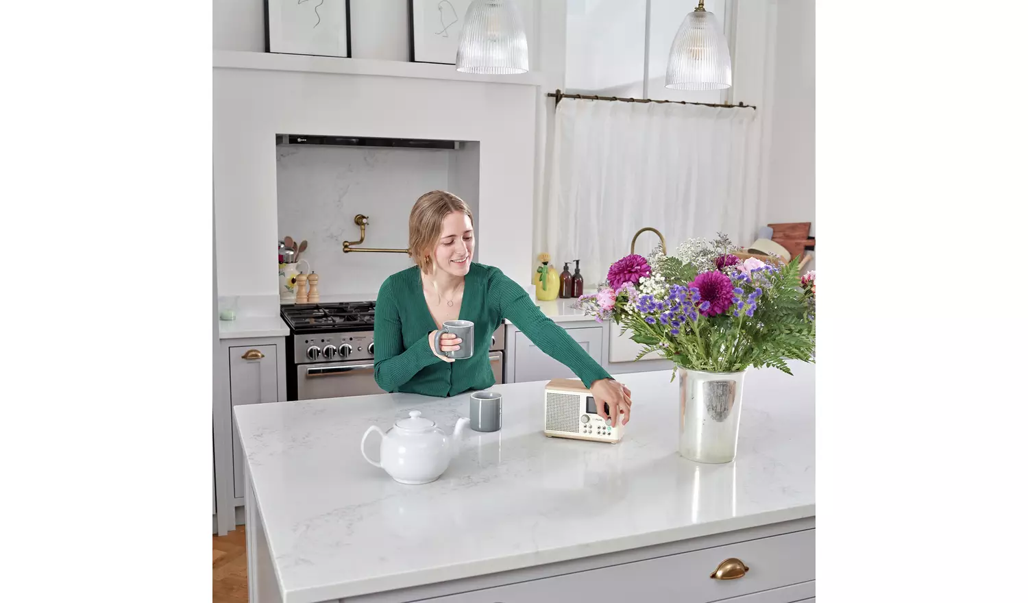 Pure Classic H4 DAB Home Radio - Oak