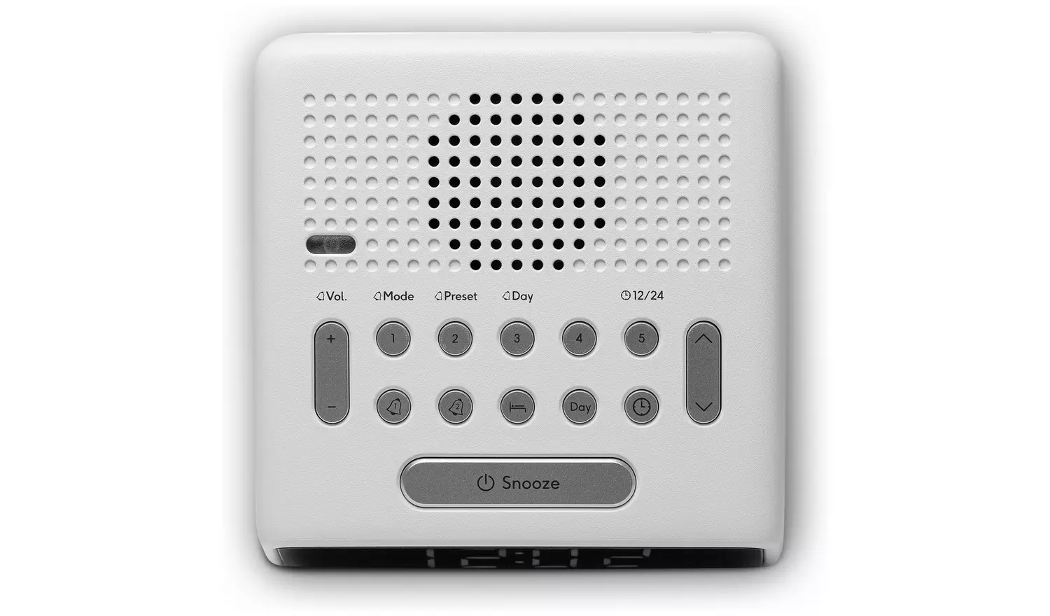 Roberts Ortus FM Clock Radio - White