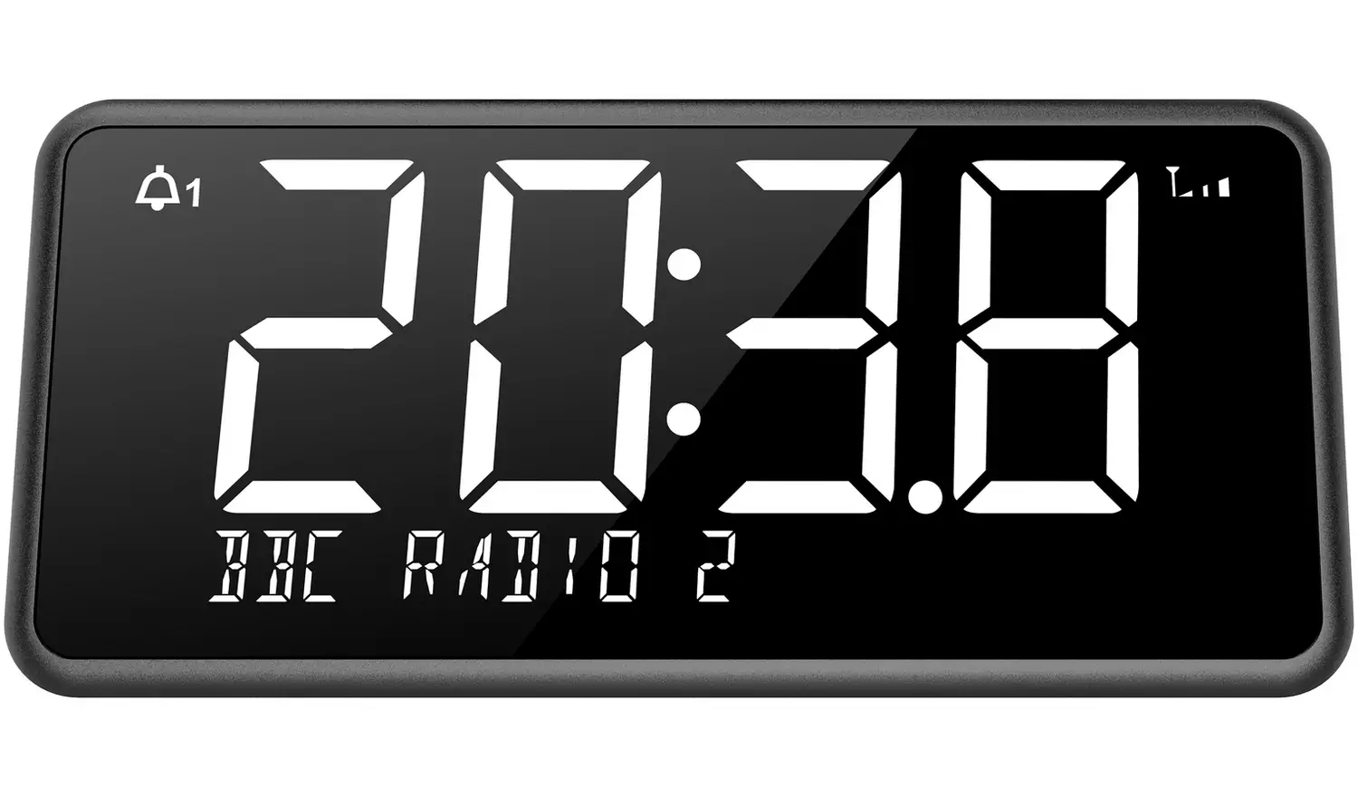 Bush Oxford DAB+/FM Clock Radio - Black