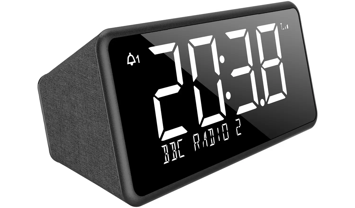 Bush Oxford DAB+/FM Clock Radio - Black