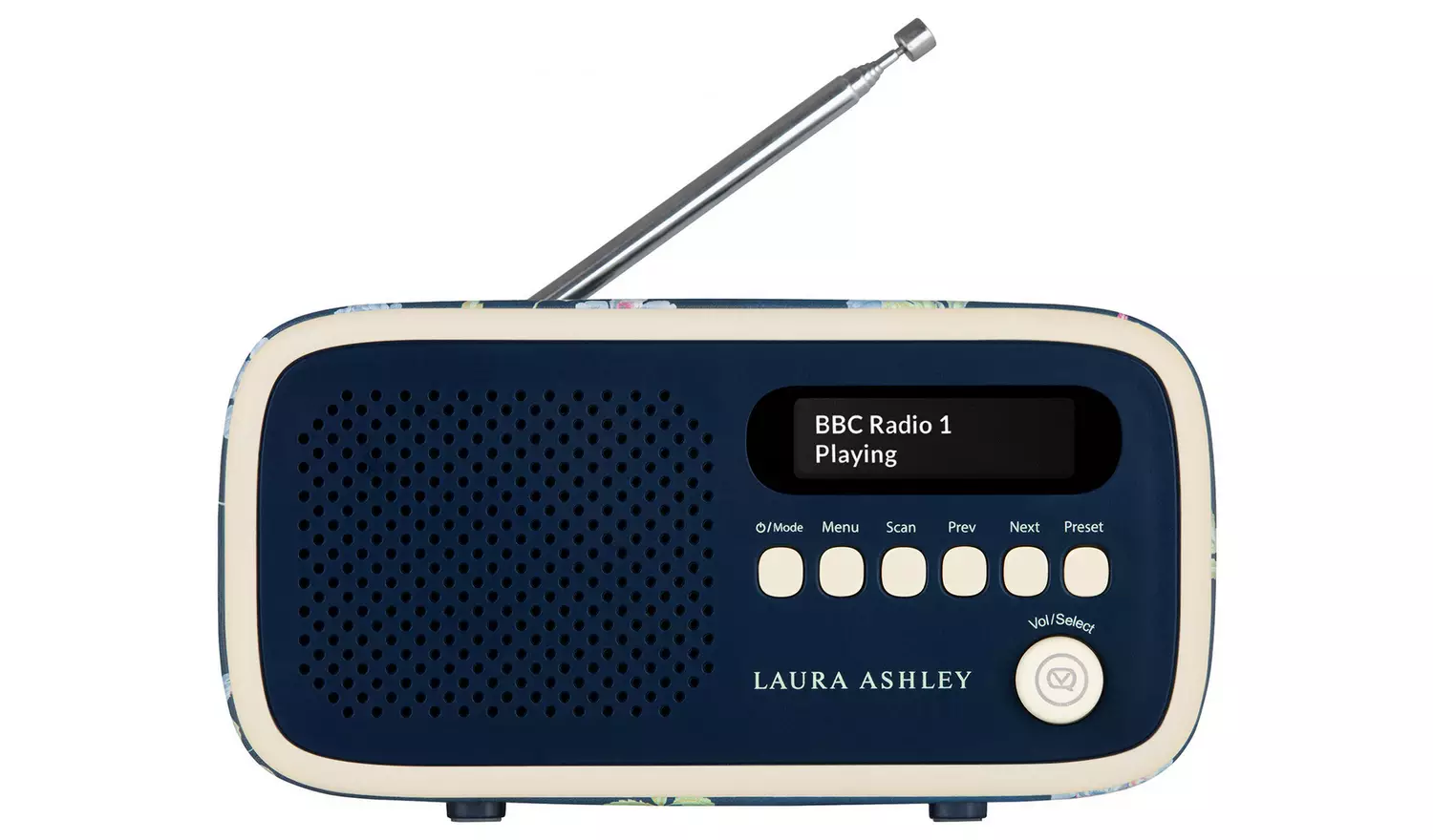 VQ Dexter DAB/ DAB+ Digital FM Radio - Navy Blue