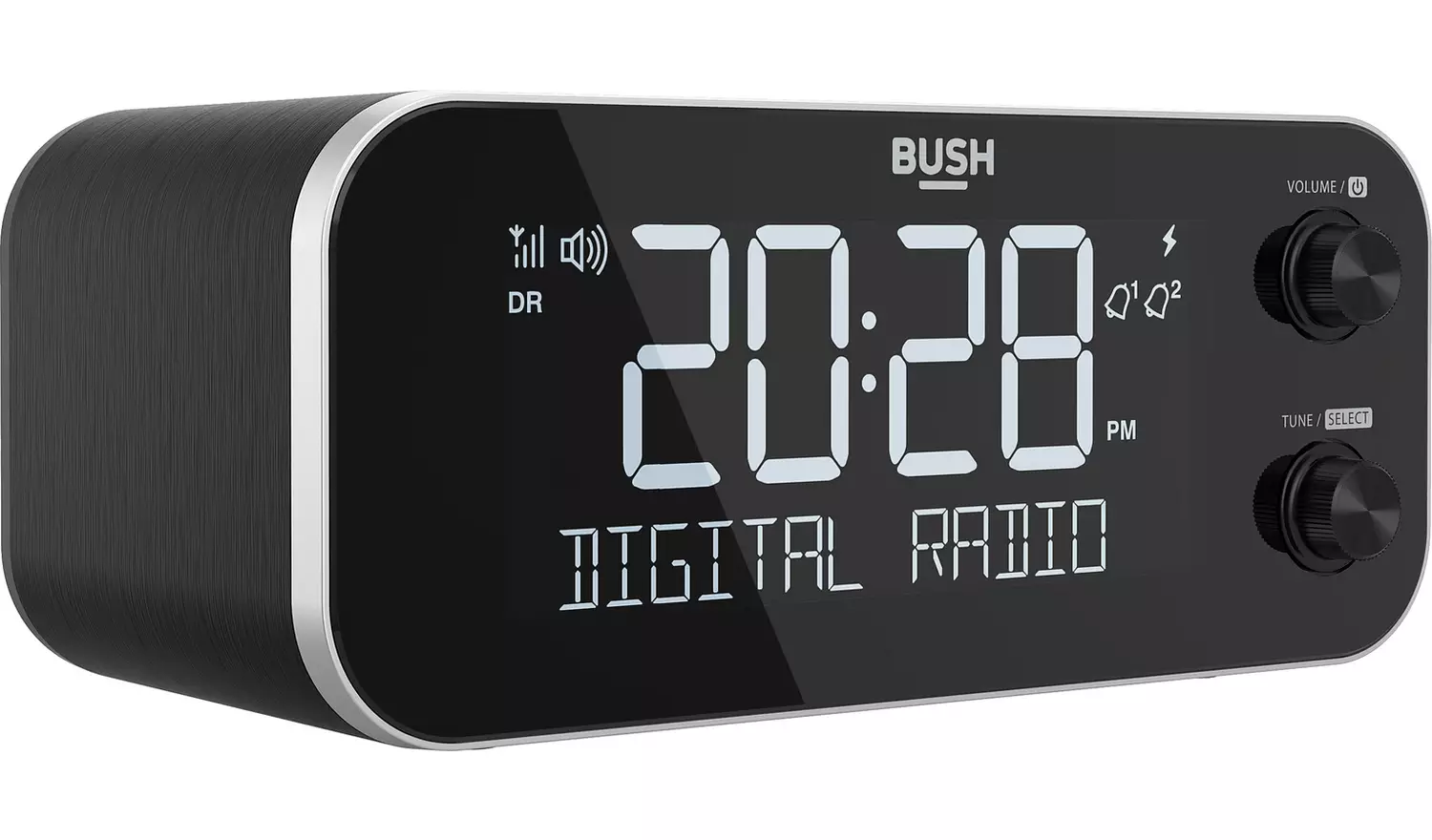 Bush DAB+ Clock Radio with Wireless Charging Dock