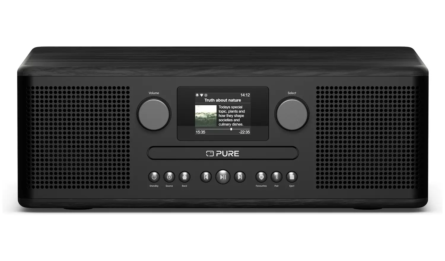 Pure Classic C-D6i DAB+/FM/Bluetooth Internet Radio - Black