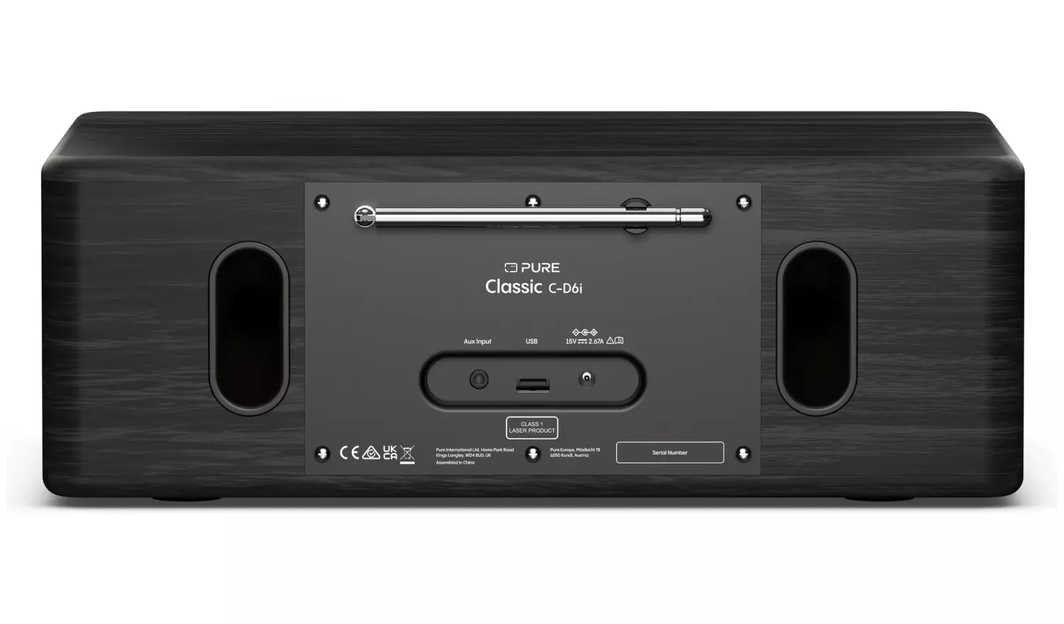 Pure Classic C-D6i DAB+/FM/Bluetooth Internet Radio - Black