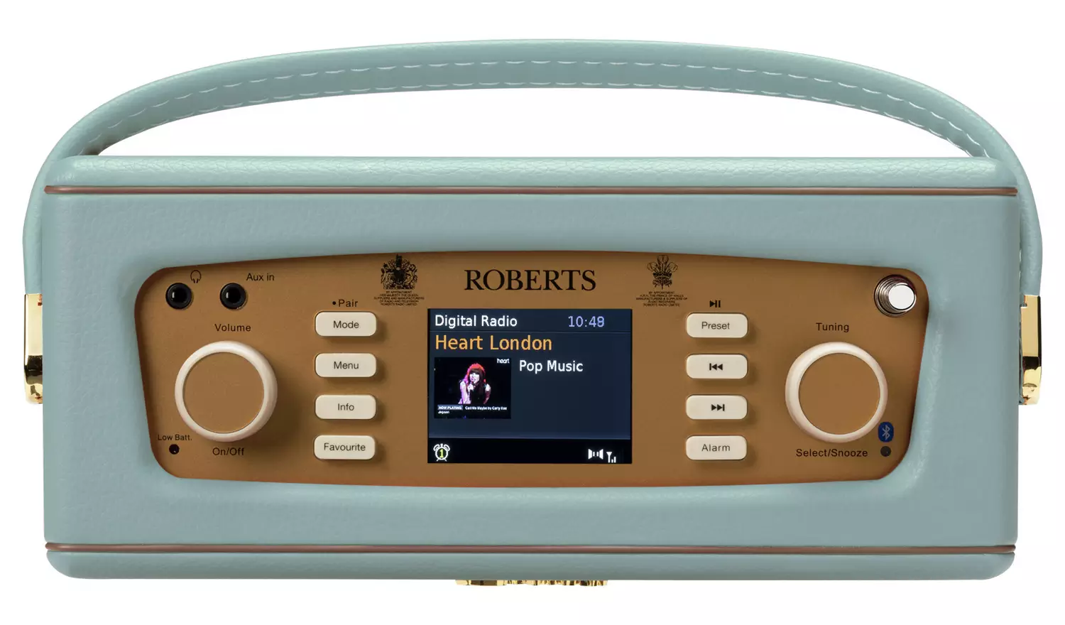 Roberts Revival RD70 DAB / DAB+ / FM Radio - Duck Egg
