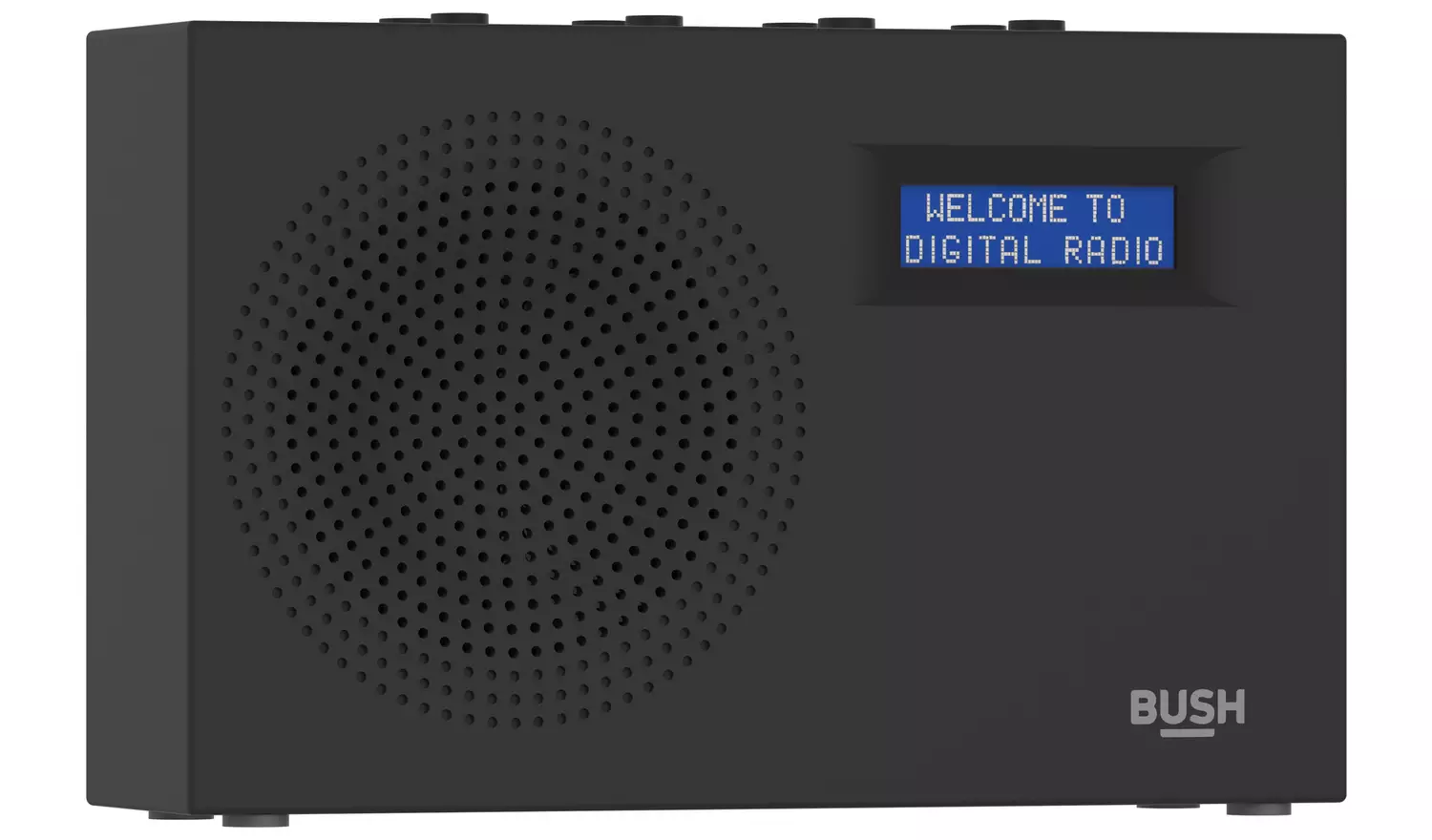 Bush Portable DAB / FM Radio - Black
