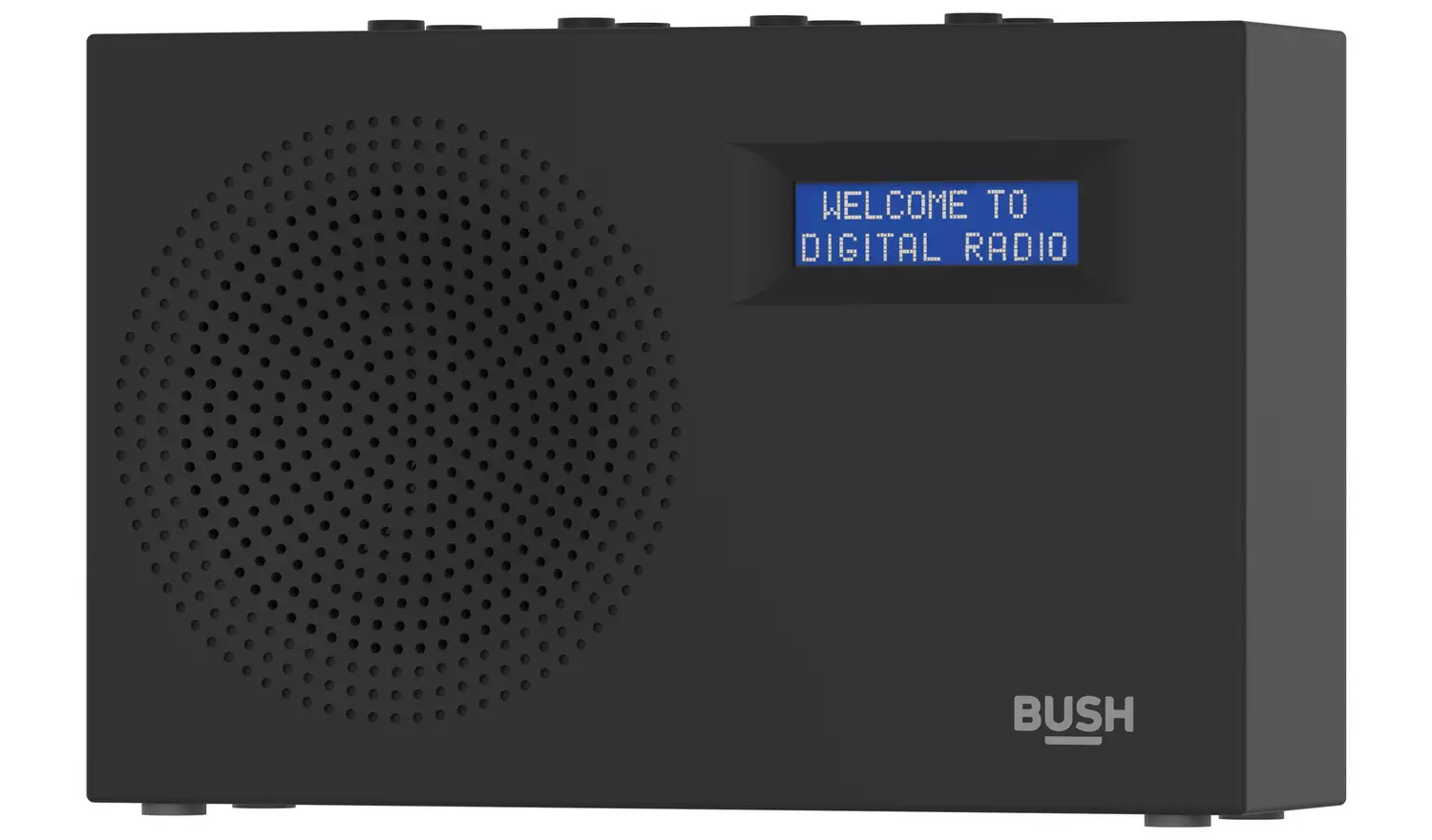 Bush Portable DAB / FM Radio - Black