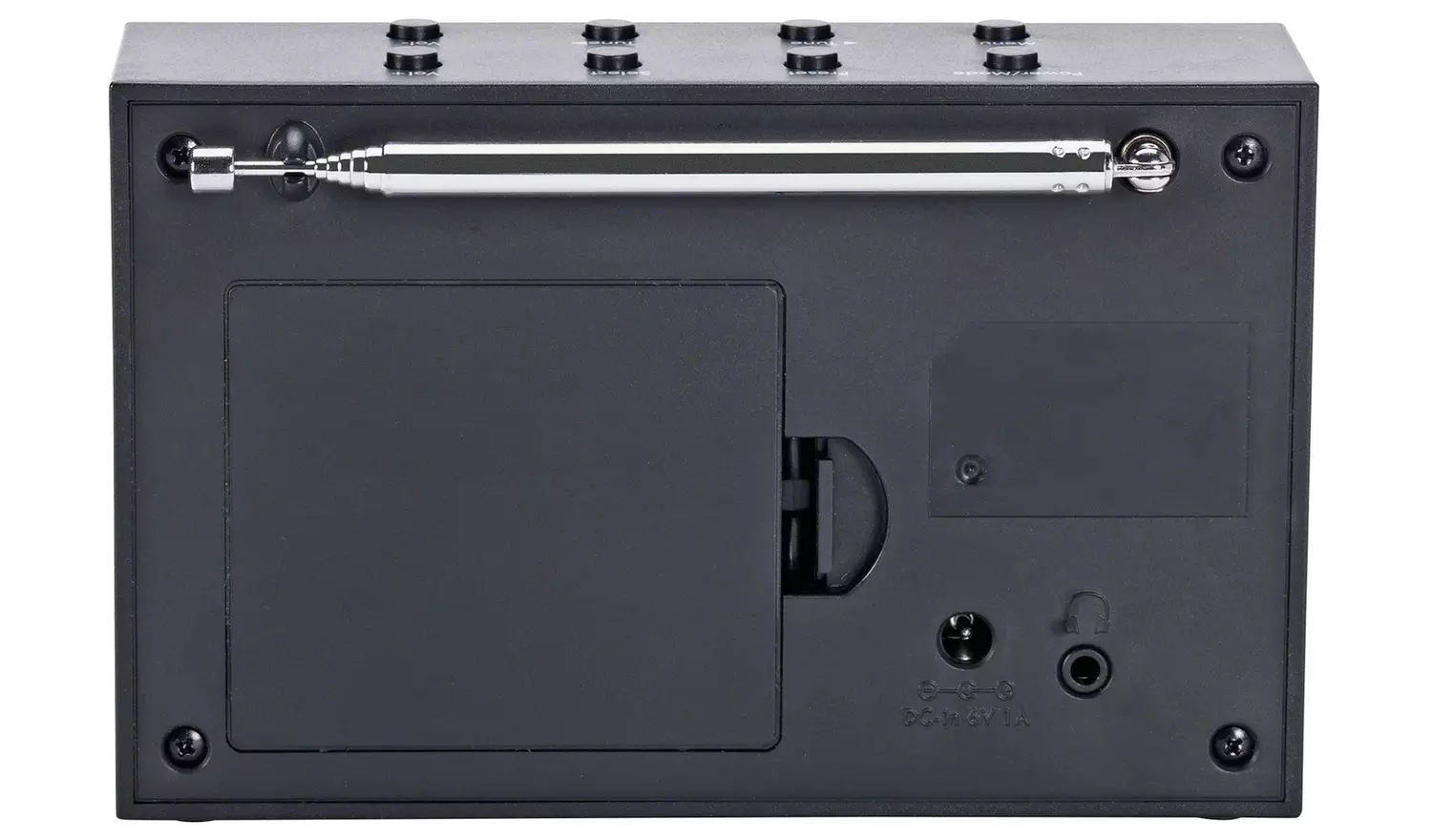 Bush Portable DAB / FM Radio - Black