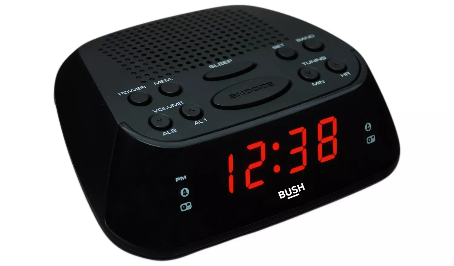 Bush Clock Radio - Black