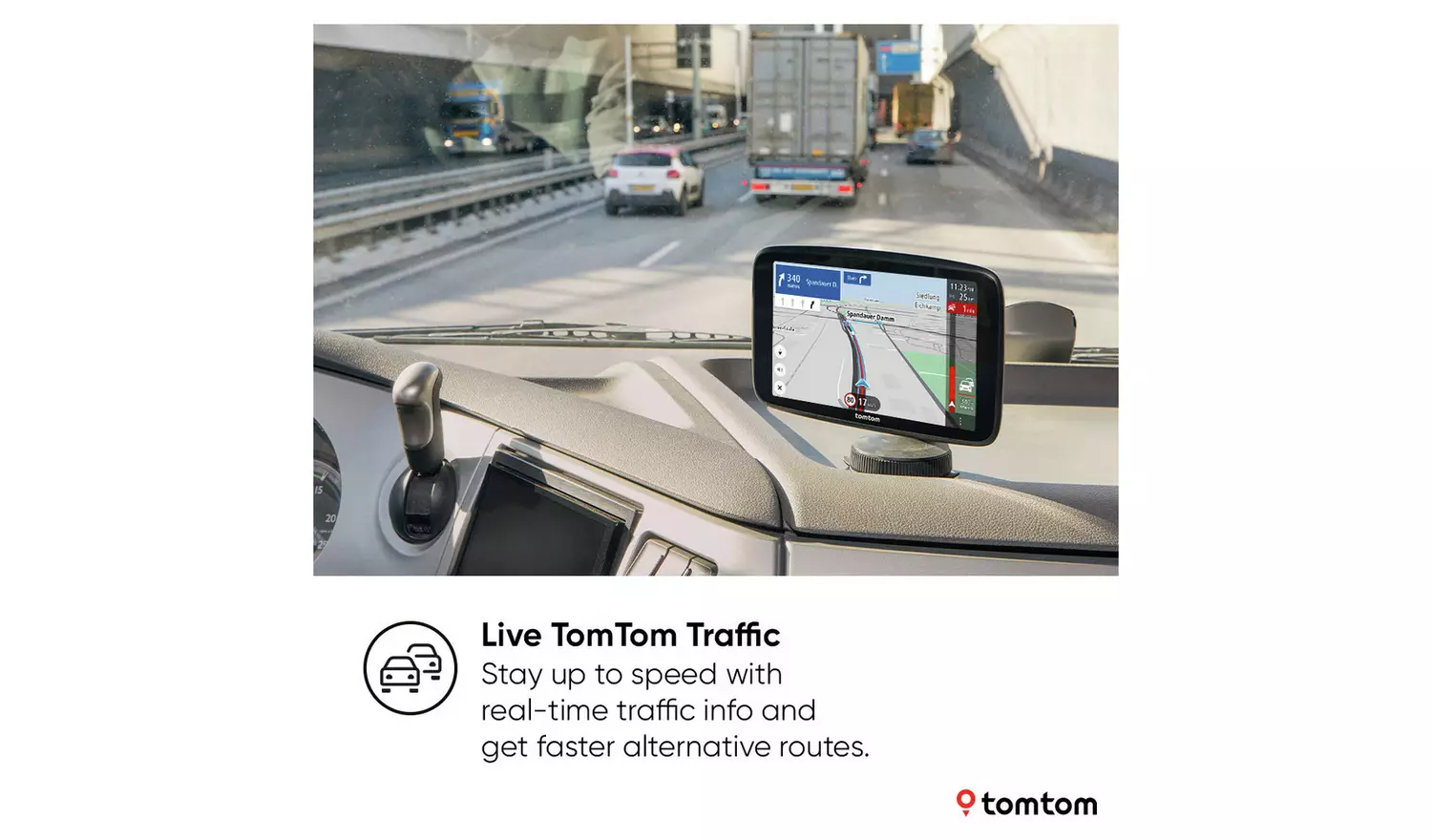 TomTom GO Expert Plus 7 Inch Truck HGV Sat Nav
