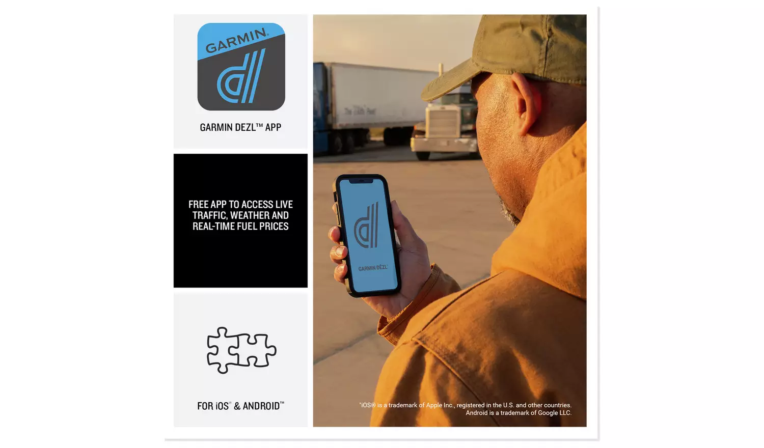 Garmin dezl LGV720 GPS Truck Sat Nav