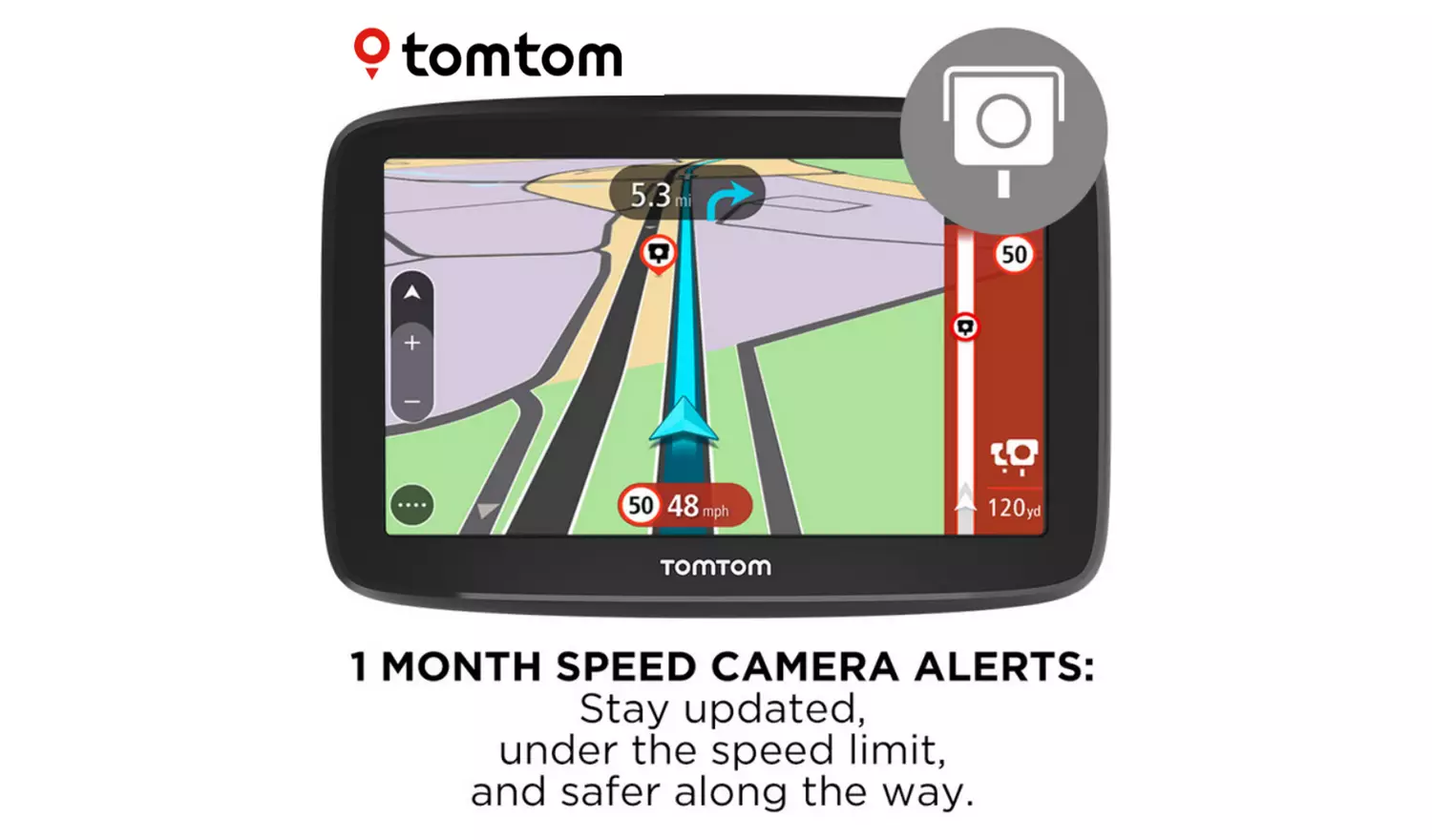 TomTom GO Classic 5 Inch UK, ROI & Full Europe Sat Nav