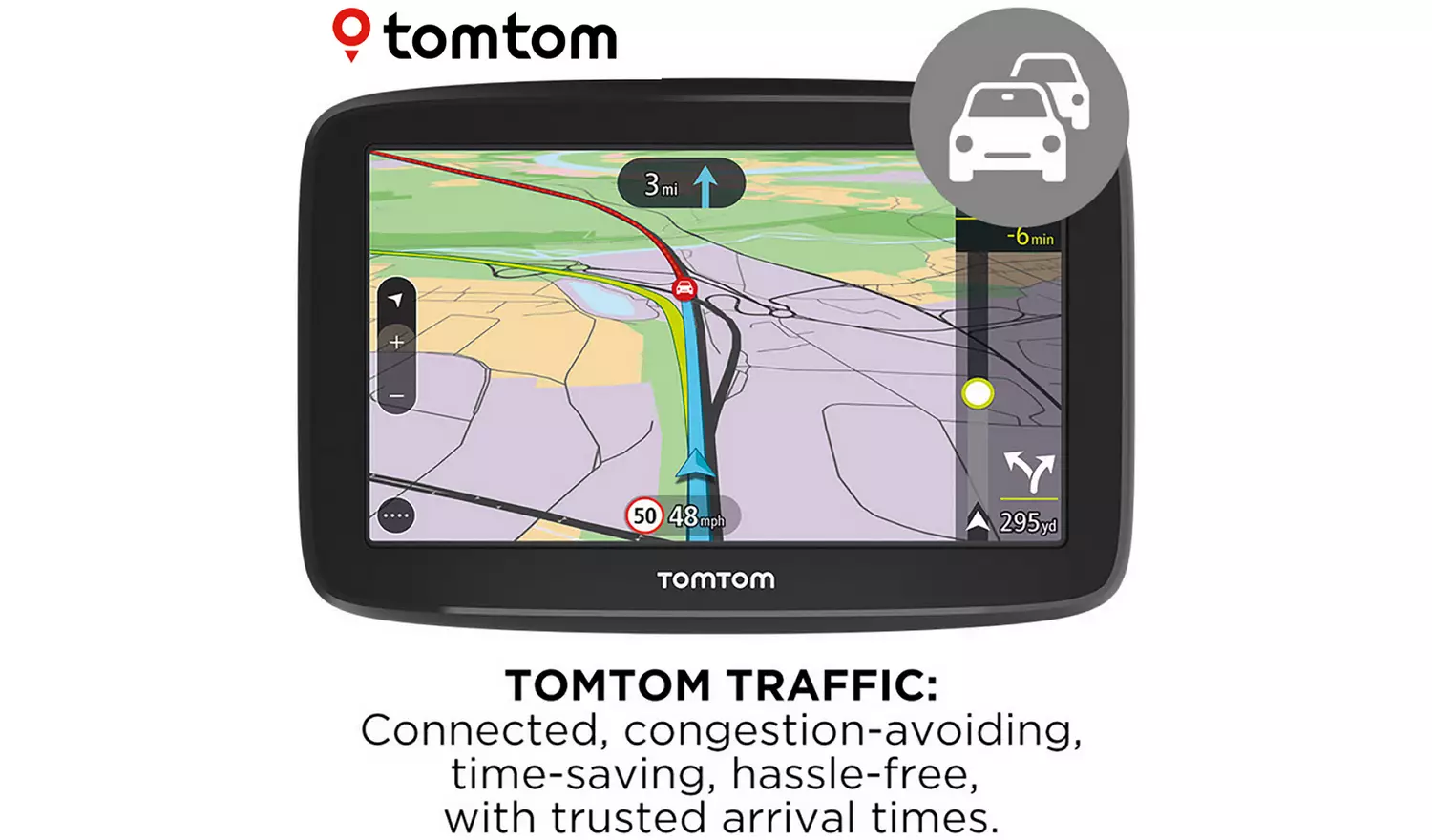 TomTom GO Classic 6 Inch UK, ROI & Full Europe Sat Nav
