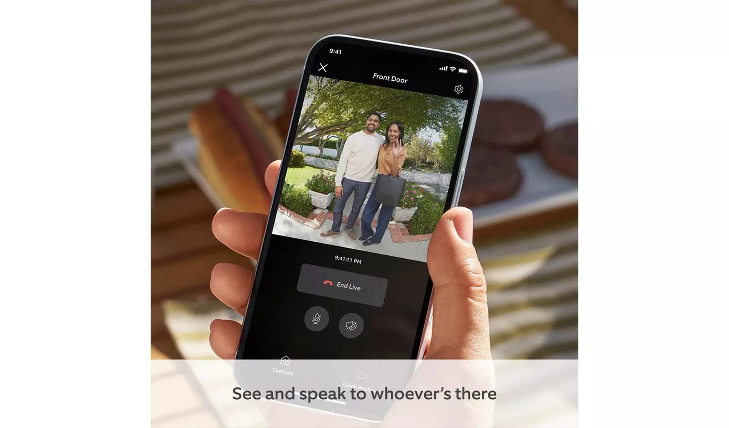 Ring Battery Video Doorbell with Chime - Venetian Bronze