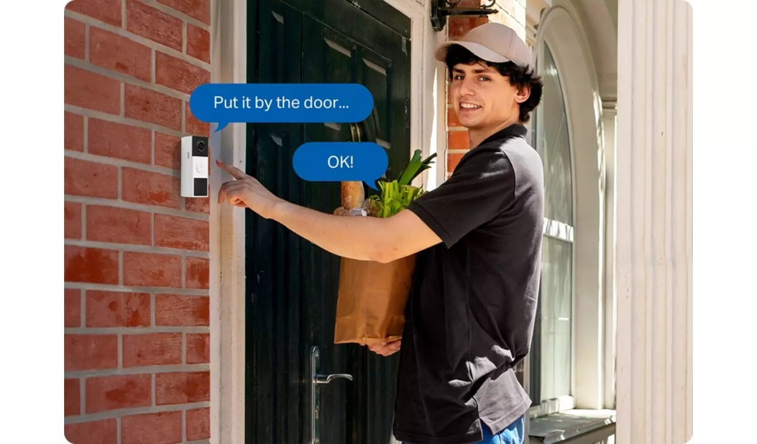 Tapo D210 2K 3MP Video Doorbell with Chime