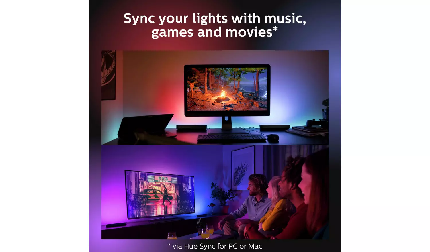 Philips Hue Play Light Bar - White