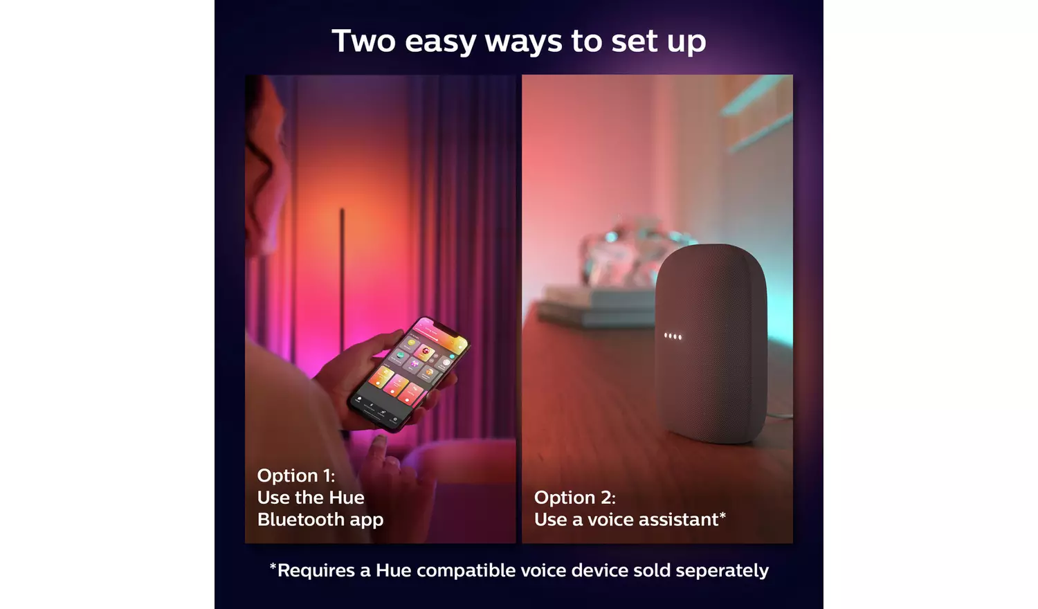 Philips Hue Smart 2M Lightstrip 1M Extension