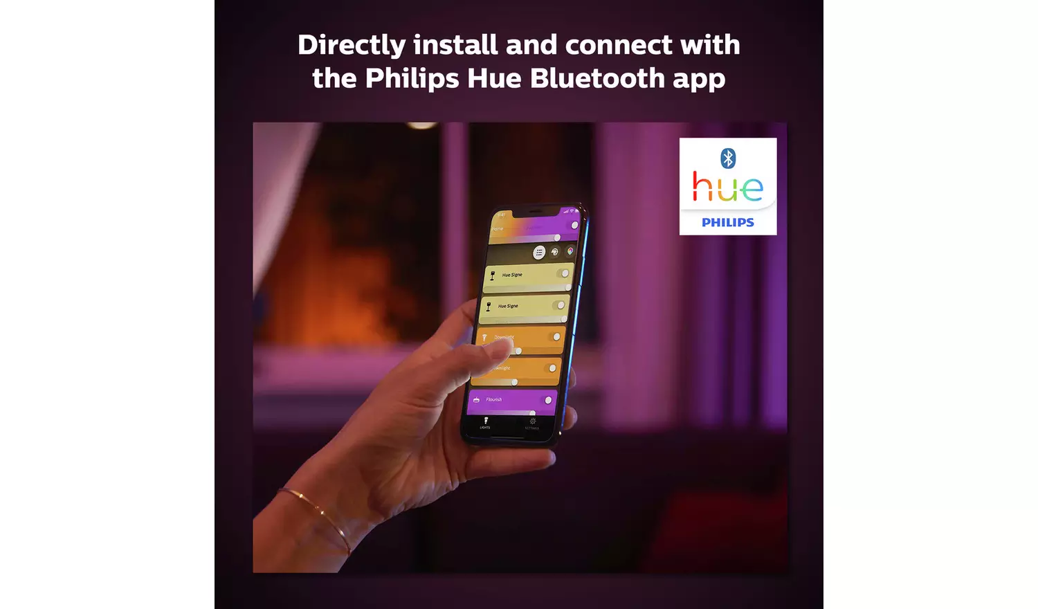 Philips Hue Smart LED Lightstrip Plus V4 2m with Bridge