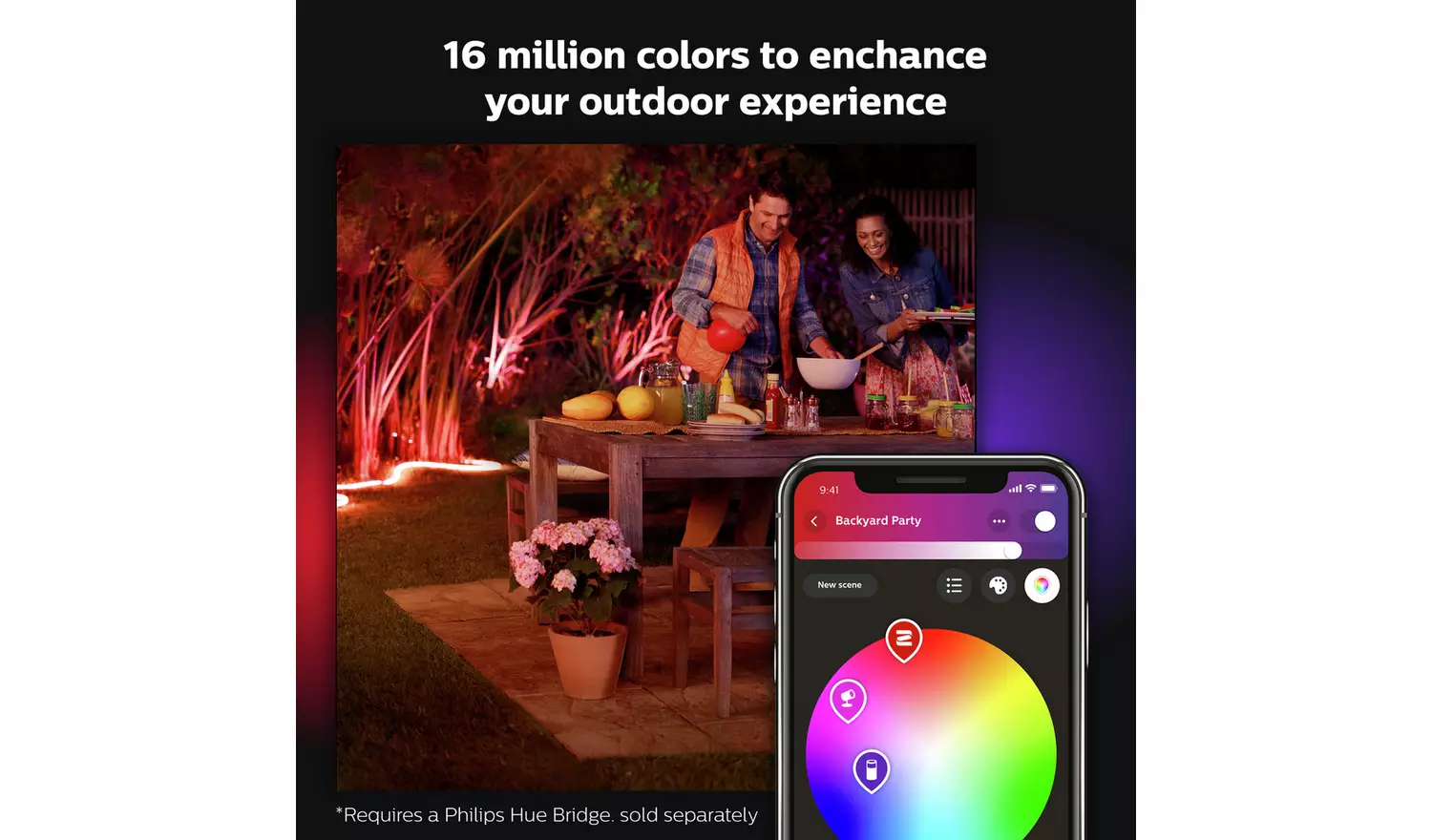 Philips Hue Outdoor Lightstrip 2m With Bluetooth