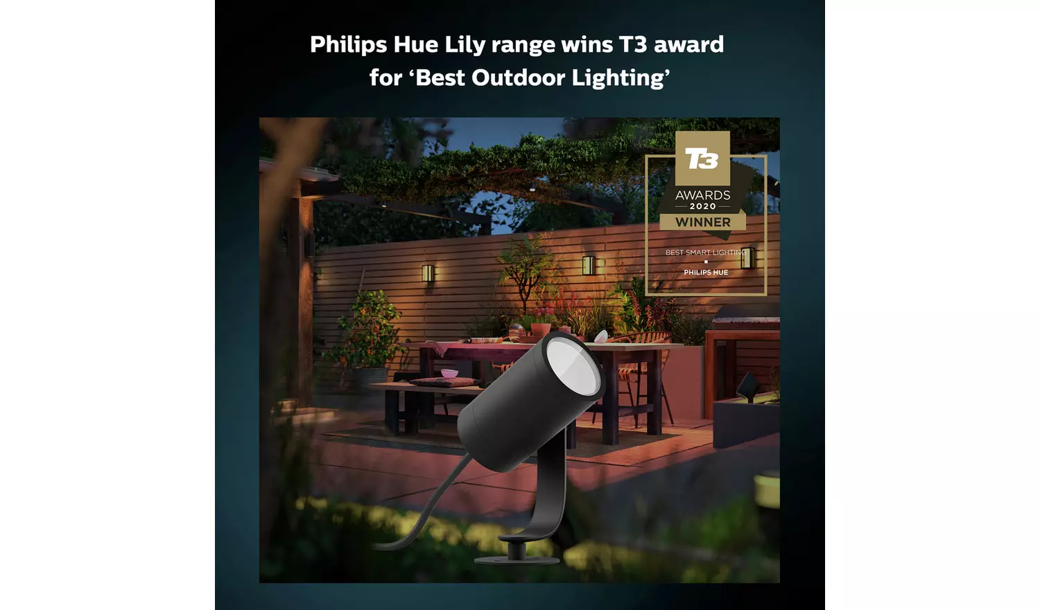 Philips Hue Lily Outdoor Spotlight Extension