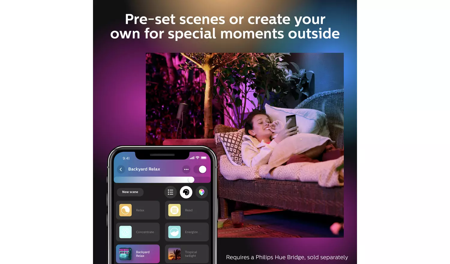 Philips Hue Lily Outdoor Spotlight Extension