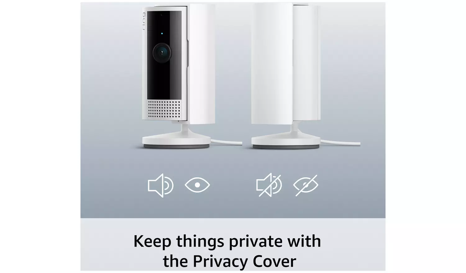 Ring Indoor Camera (2nd Gen)- Black Security Camera