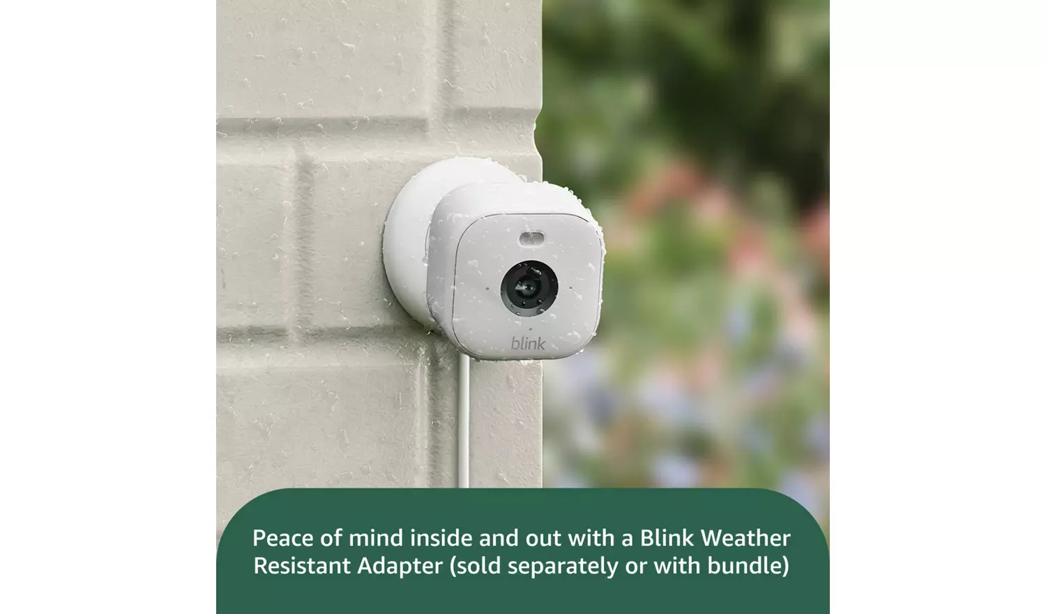 Blink Mini 2 Plug-In CCTV Smart Security Camera - White