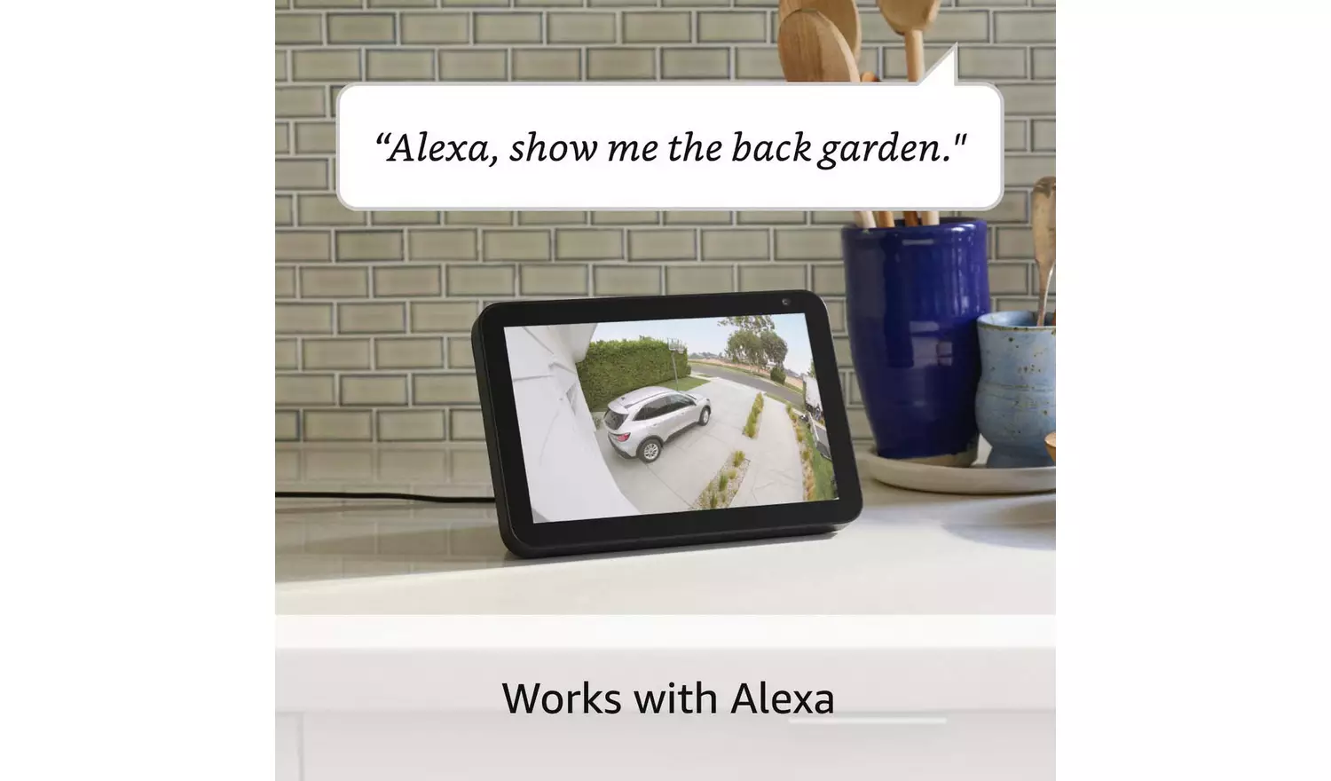 Ring Floodlight Wired Plus Cam Security Camera CCTV - White