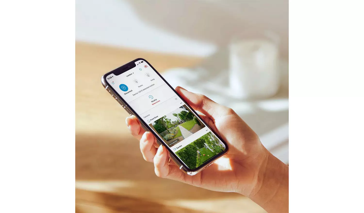 Ring Floodlight Wired Plus Cam Security Camera CCTV - White