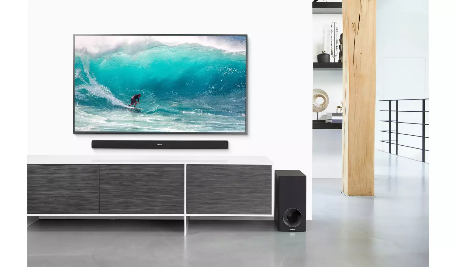 Denon DHT S316 3Ch Bluetooth Sound Bar With Wireless Sub