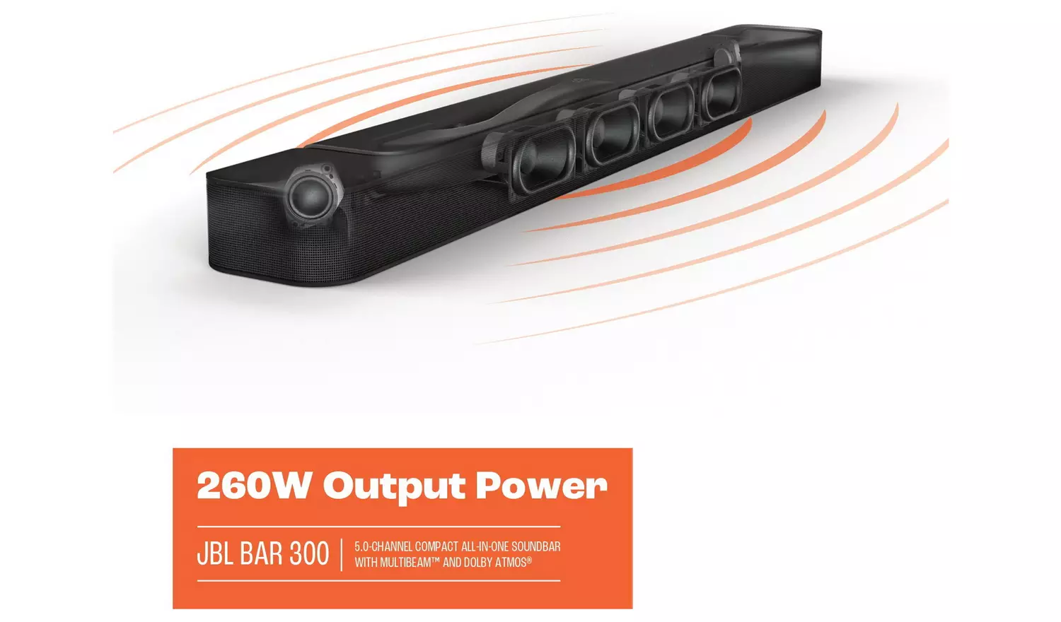 JBL Bar 300 5.0Ch All-In-One Soundbar