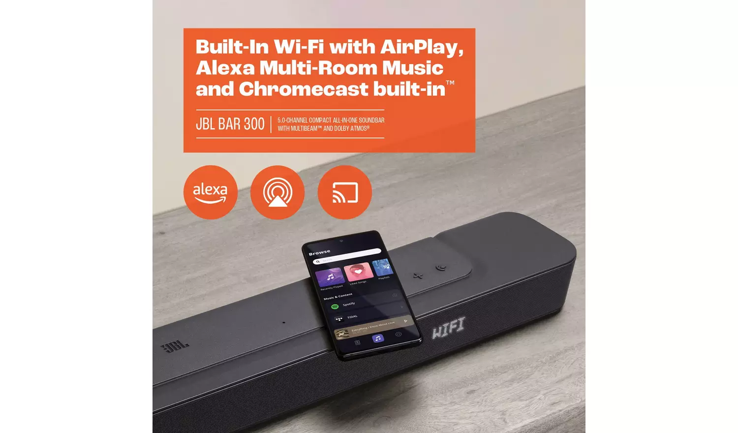 JBL Bar 300 5.0Ch All-In-One Soundbar