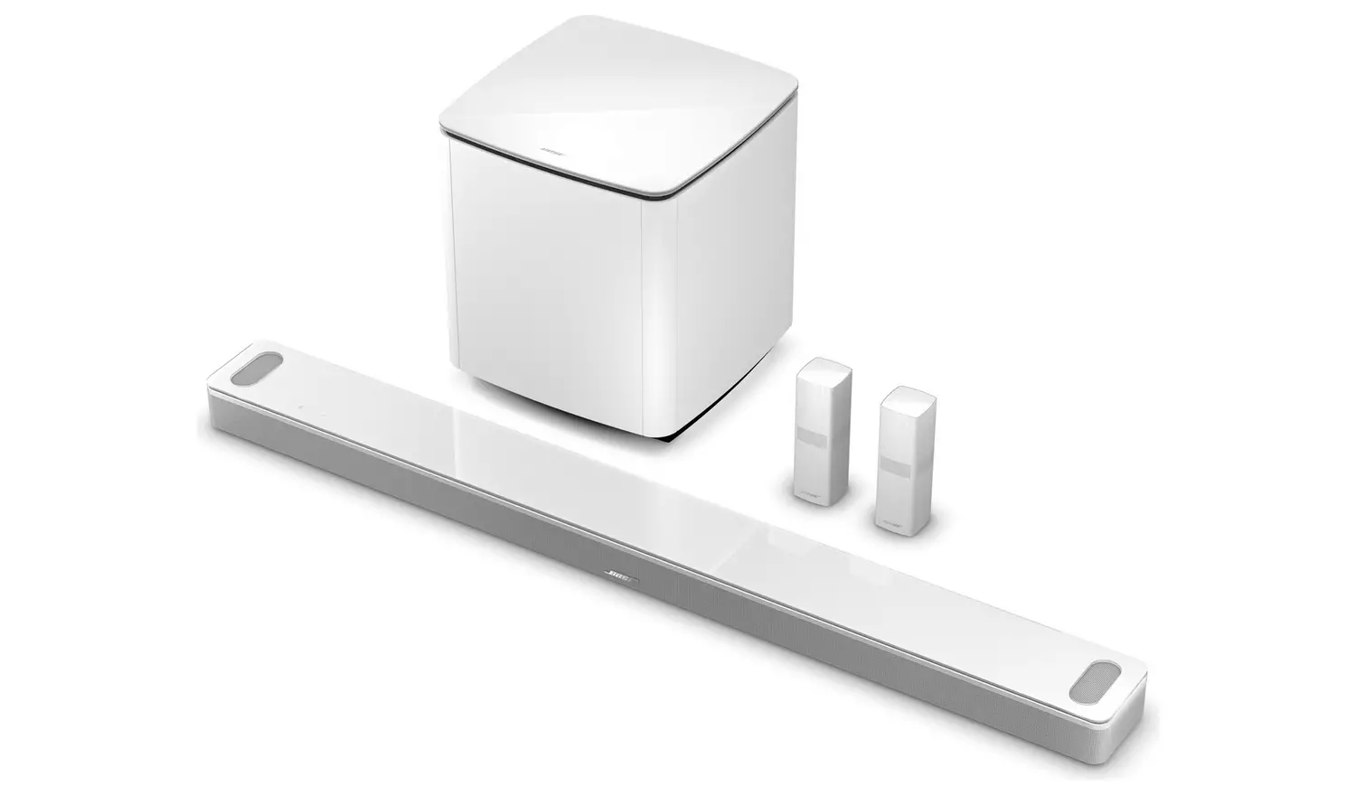 Bose Smart Ultra 5.1.2 Sound Bar With Dolby Atmos - White