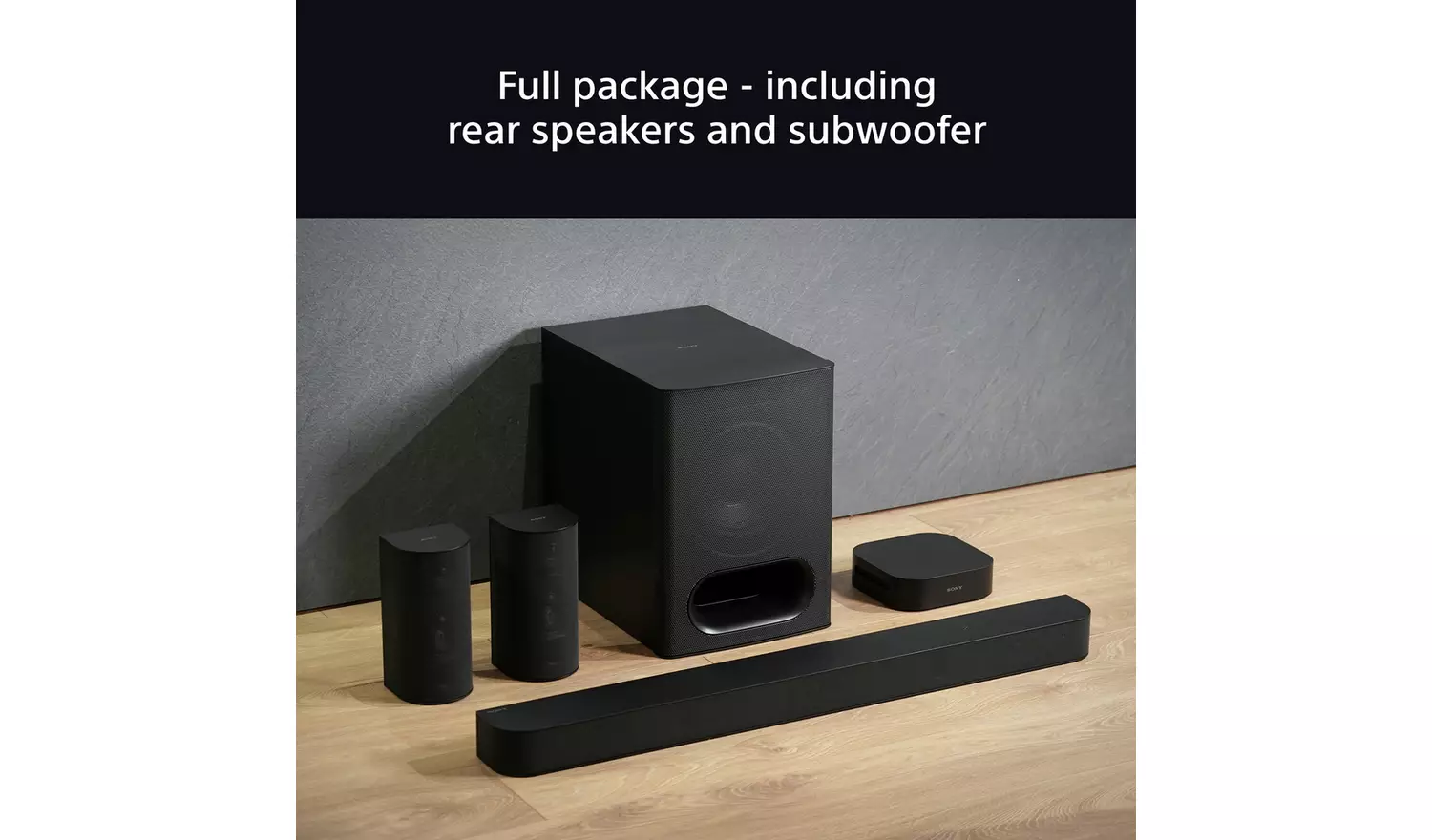 Sony HTS60.CEK 5.1Ch Soundbar with Rear Speakers & Sub
