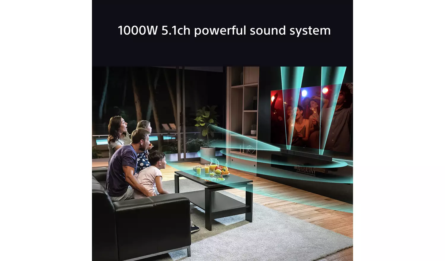 Sony HTS60.CEK 5.1Ch Soundbar with Rear Speakers & Sub
