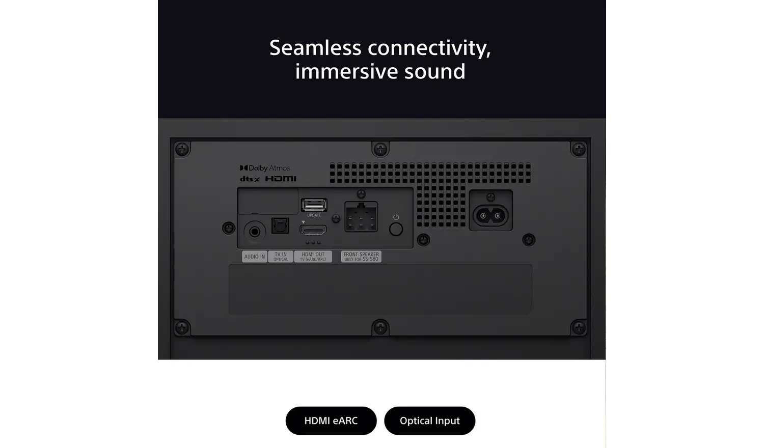 Sony HTS60.CEK 5.1Ch Soundbar with Rear Speakers & Sub