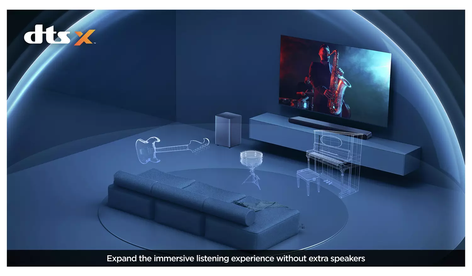 TCL S55HK 2.1Ch Bluetooth Soundbar with Wireless Sub