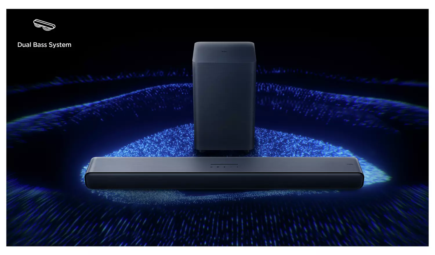 TCL S55HK 2.1Ch Bluetooth Soundbar with Wireless Sub