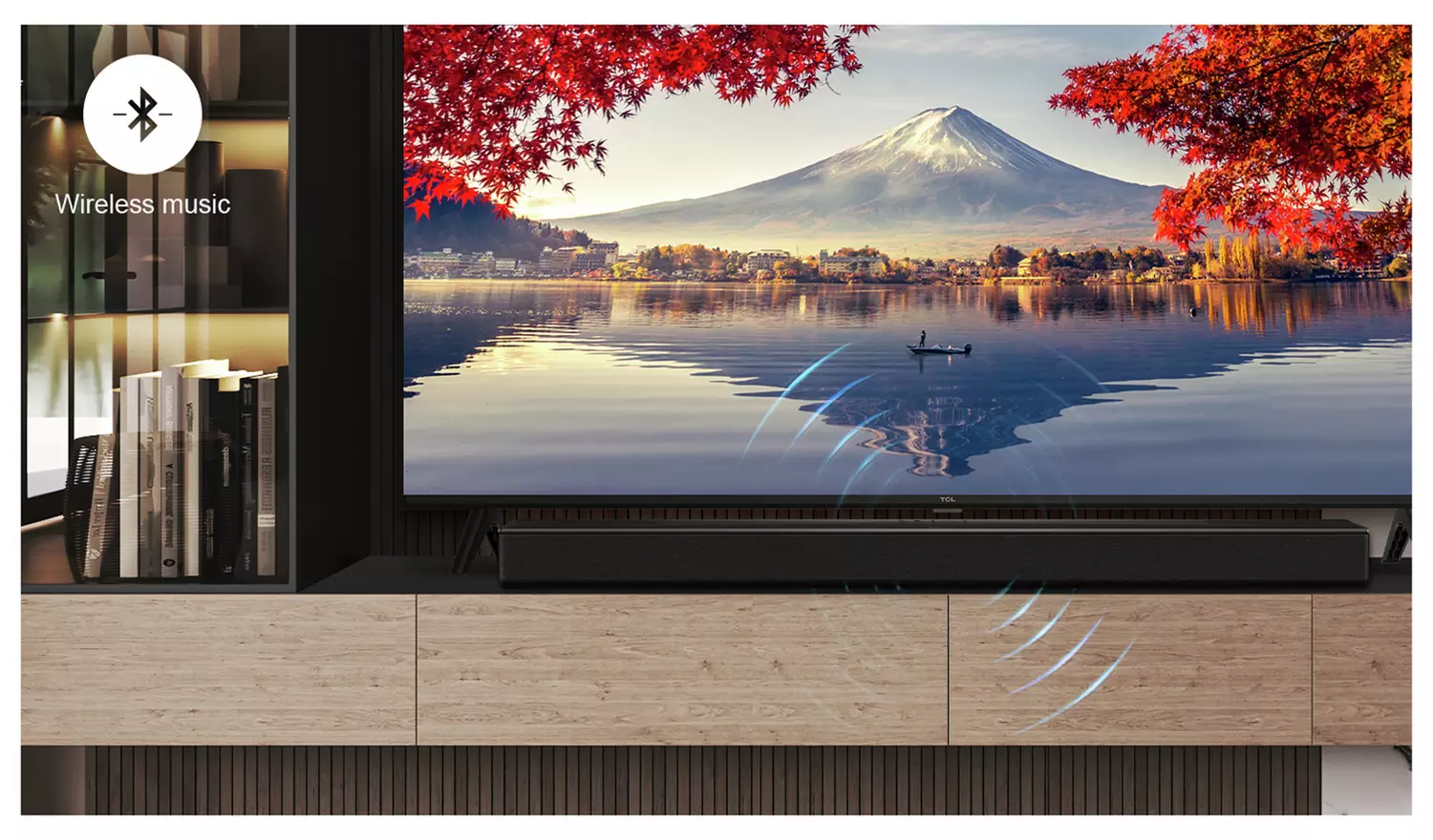 TCL Q75HK 5.1.2Ch Bluetooth Soundbar with Wireless Sub