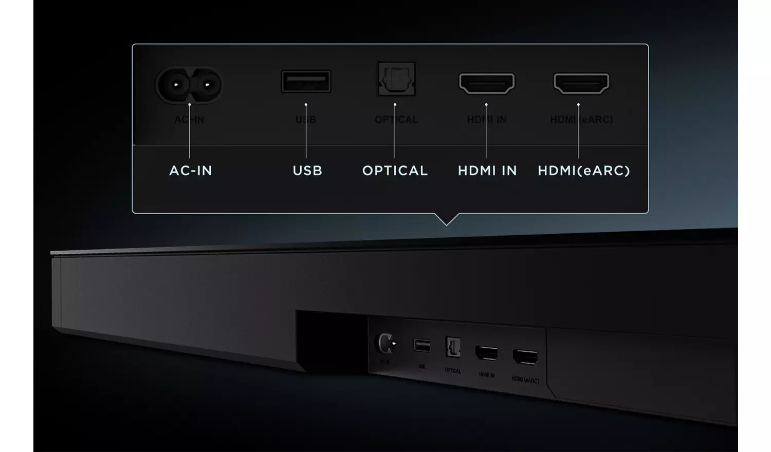 TCL Q75HK 5.1.2Ch Bluetooth Soundbar with Wireless Sub