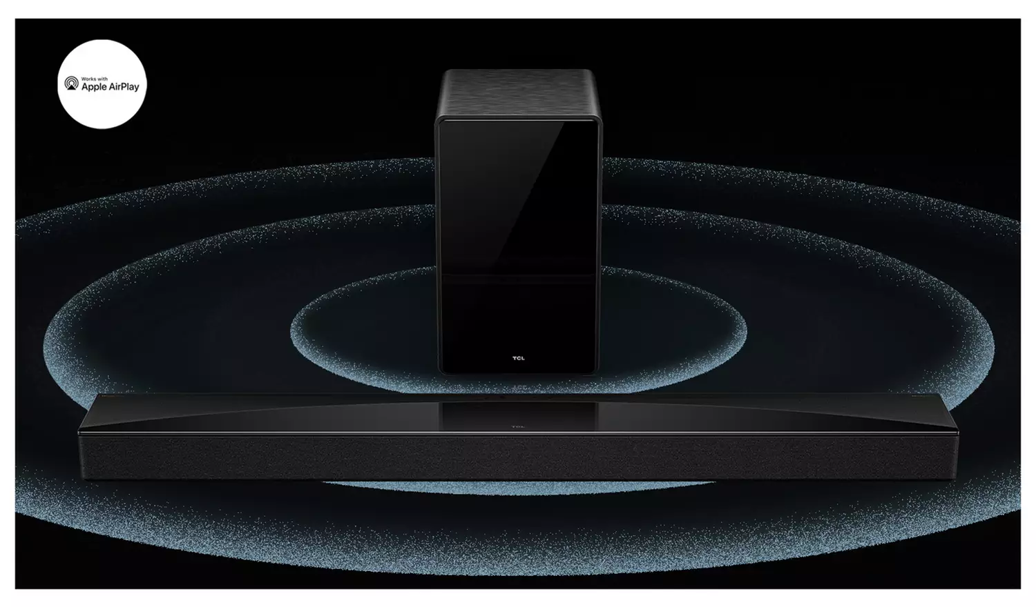 TCL Q75HK 5.1.2Ch Bluetooth Soundbar with Wireless Sub