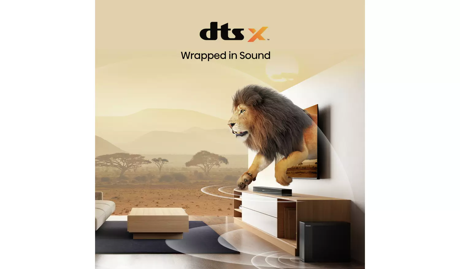 Hisense HS2100 240W 2.1Ch Soundbar with Wireless Sub