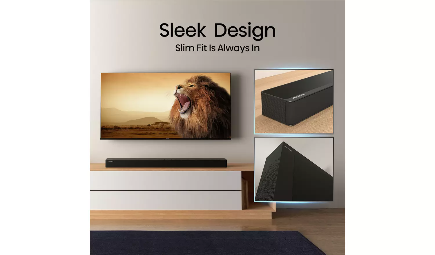 Hisense HS2100 240W 2.1Ch Soundbar with Wireless Sub