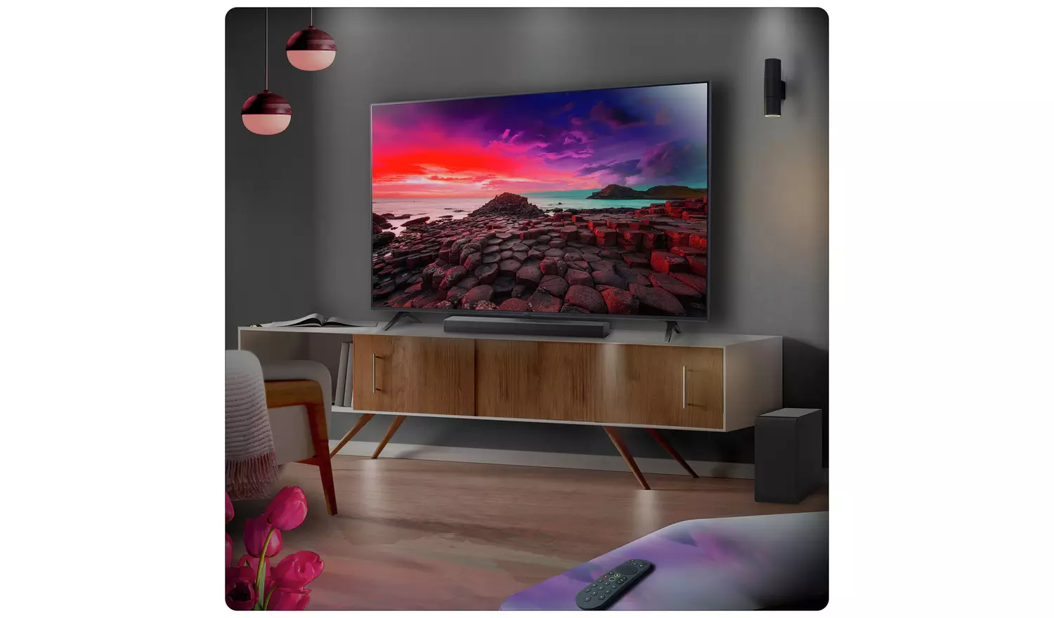 LG US40T 2.1Ch Bluetooth Sound Bar With Wireless Sub