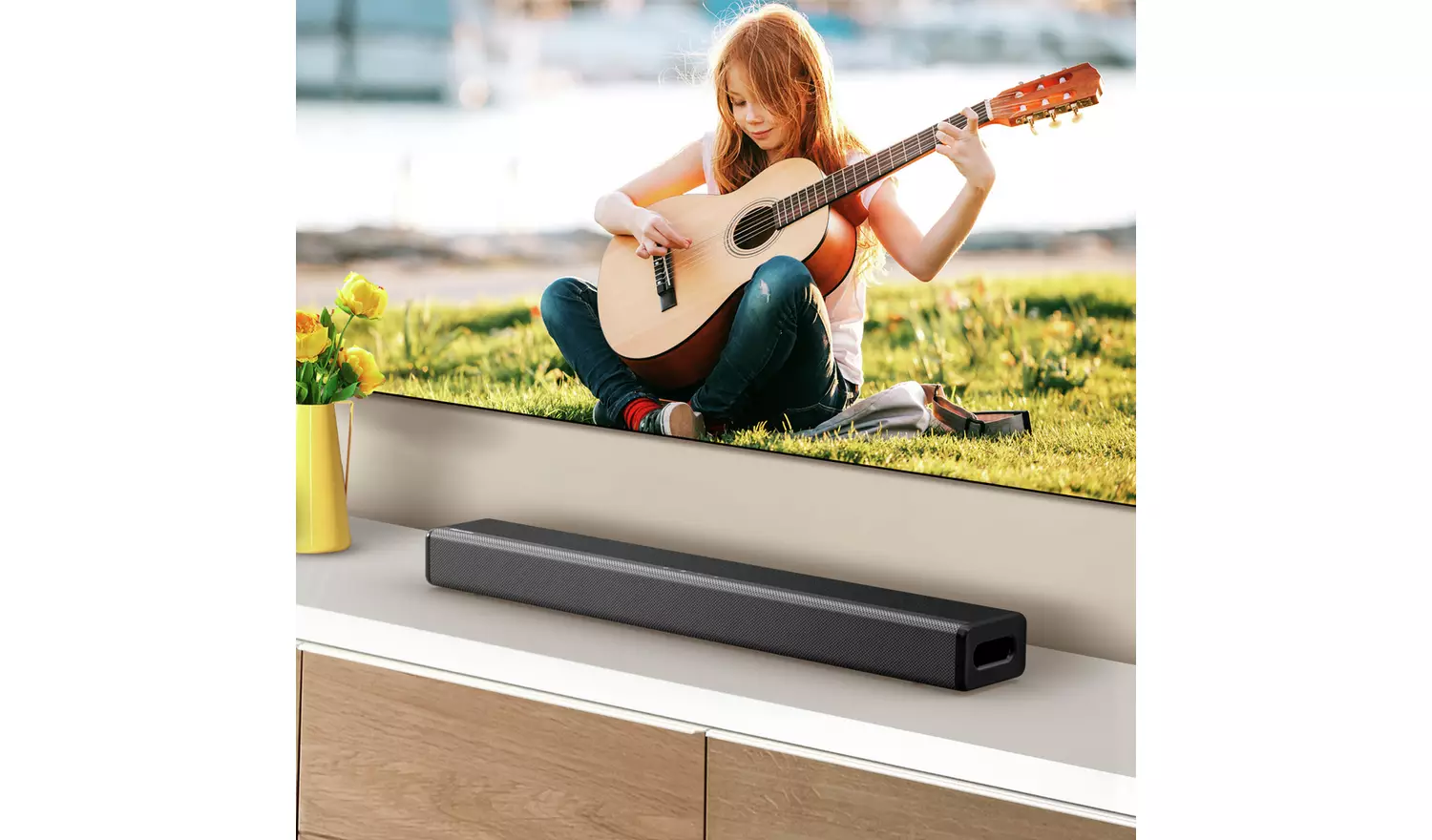 Hisense HS214 108W 2.1Ch All-In-One Soundbar with Sub
