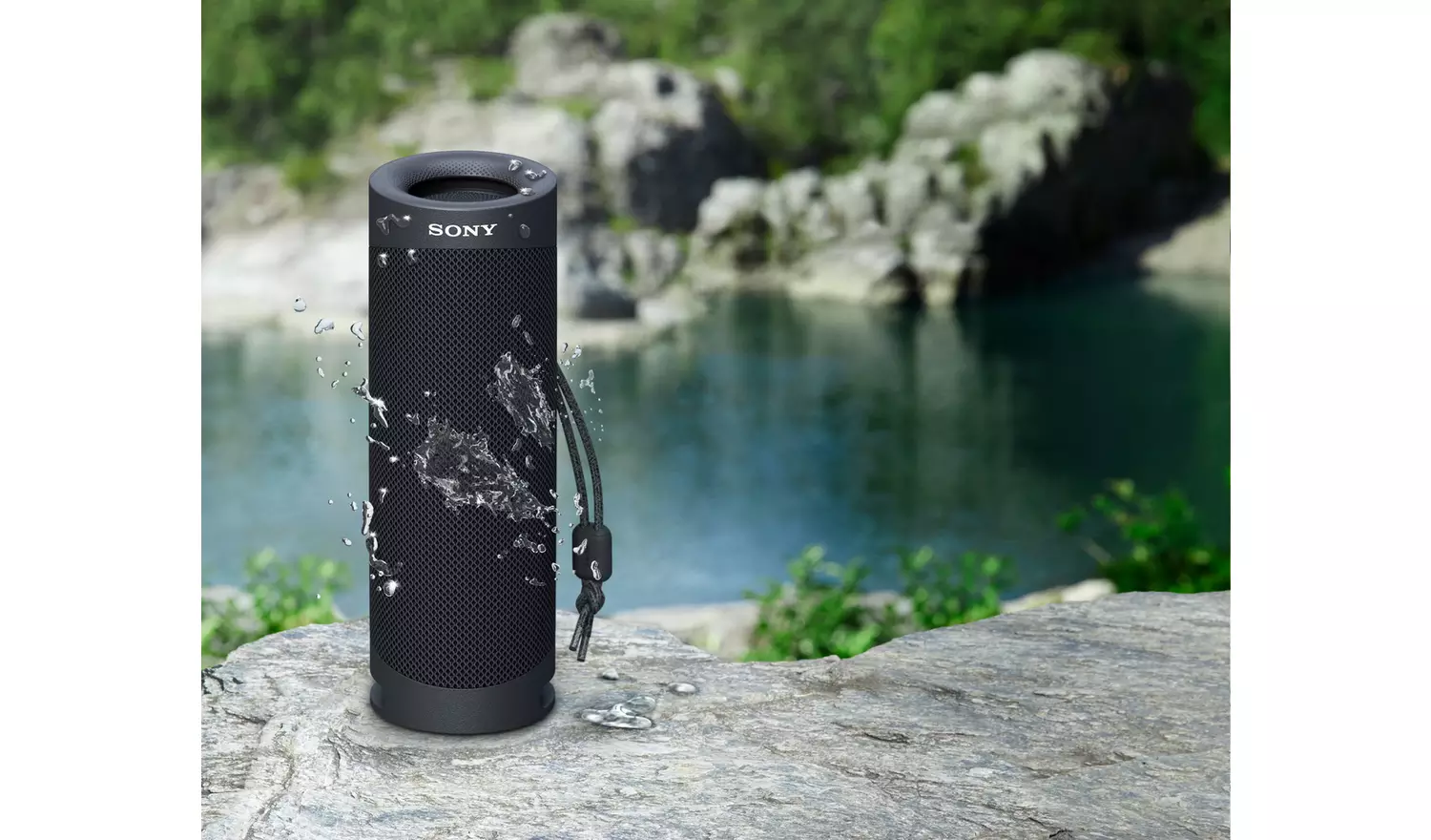 Sony SRS-XB23 Bluetooth Portable Speaker - Black