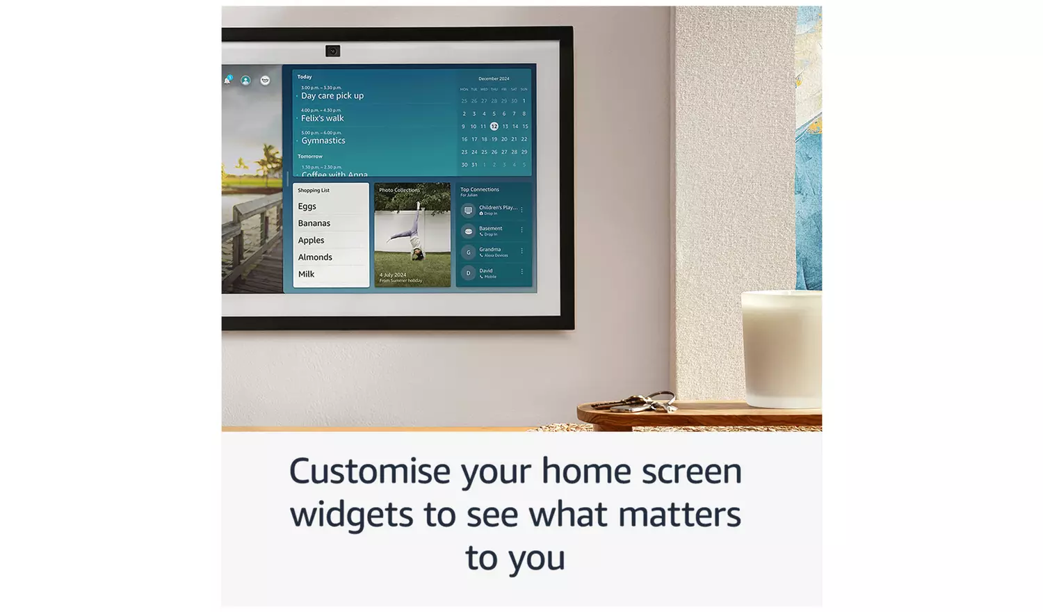 Amazon Echo Show 15 Smart Hub with Built-in Fire TV & Alexa