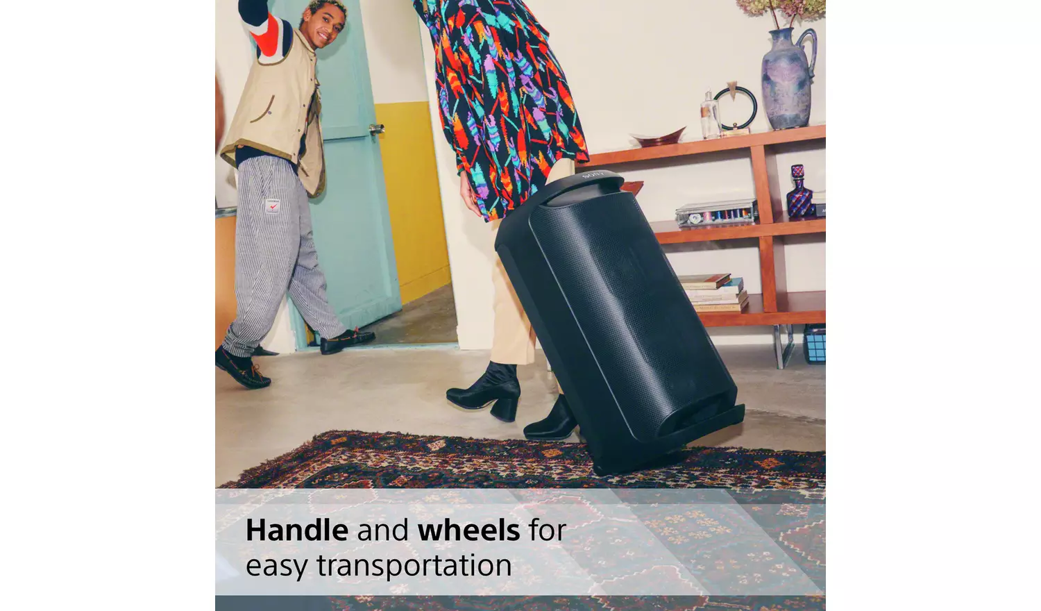 Sony SRS-XV800 Bluetooth Portable Party Speaker - Black